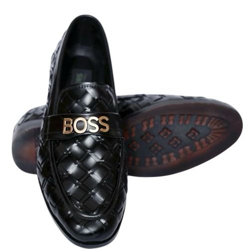The Boss Buckle handmade Leather Shoes -8812
