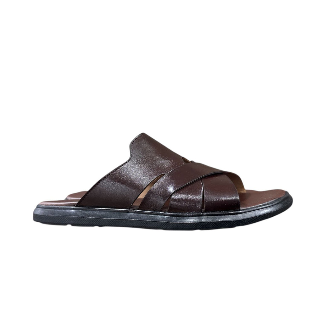 Leather Studio Handmade Leather Slipper-1516