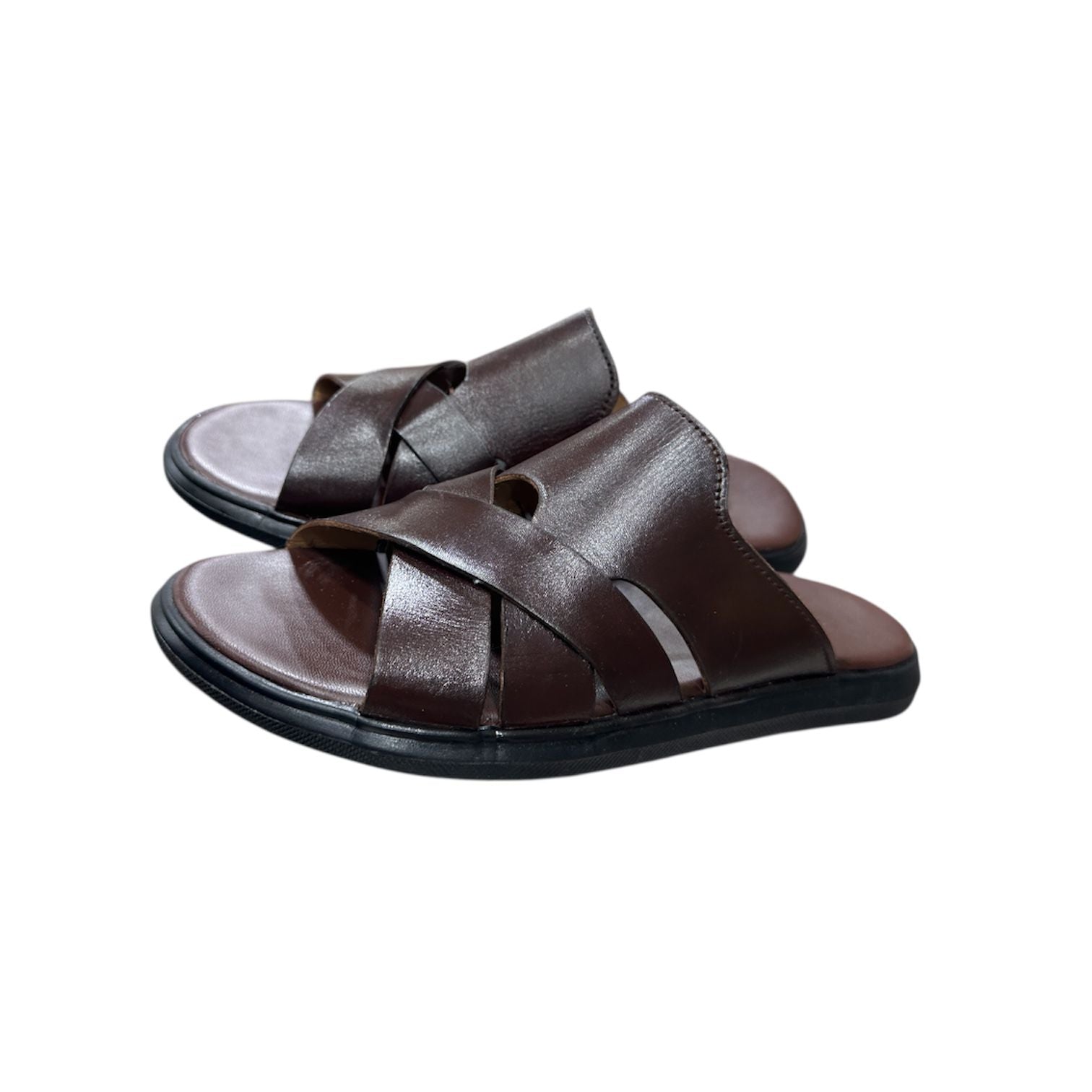 Leather Studio Handmade Leather Slipper-1516