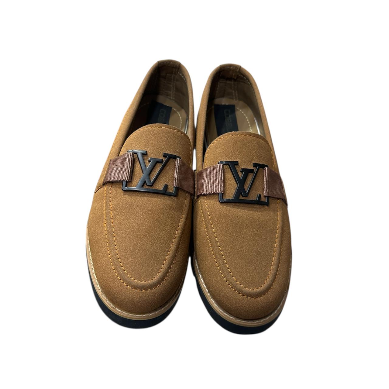 Leather Studio Suede Leather Shoes-