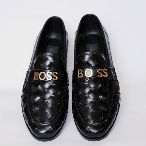 The Boss Buckle handmade Leather Shoes -8812