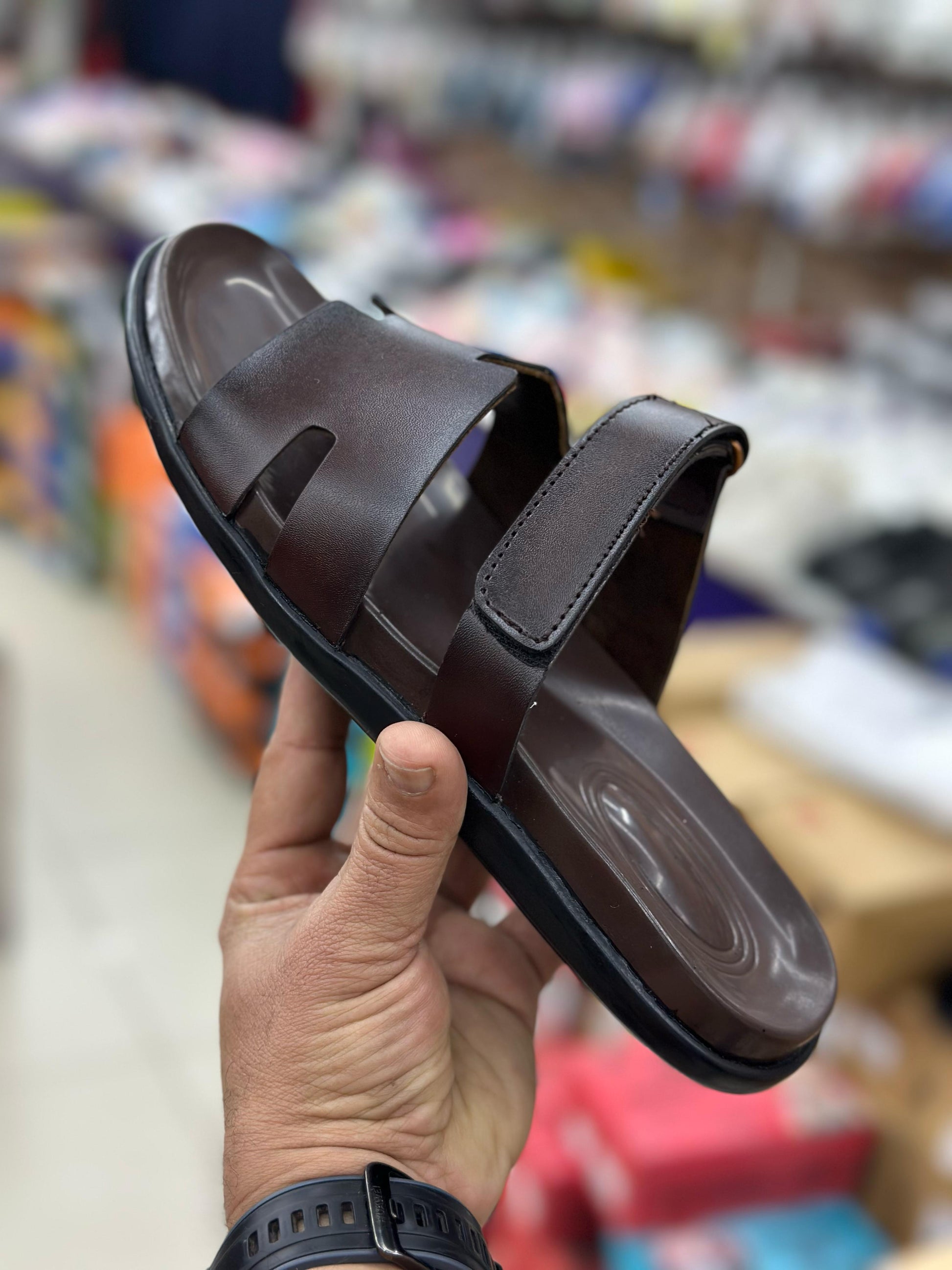 Leather Studio Handmade Leather Slipper -5512