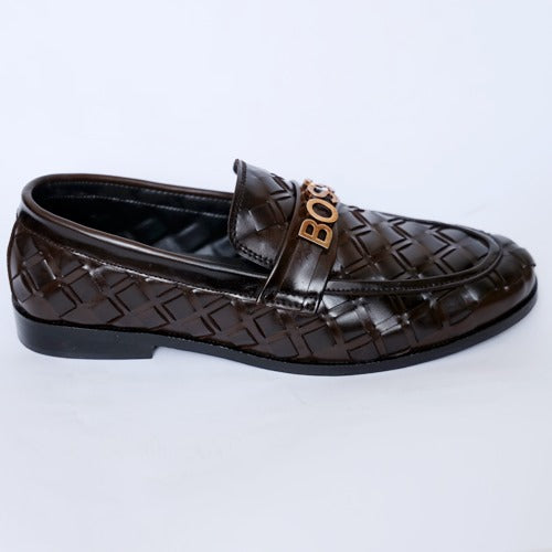 The Boss Buckle handmade Leather Shoes -8812